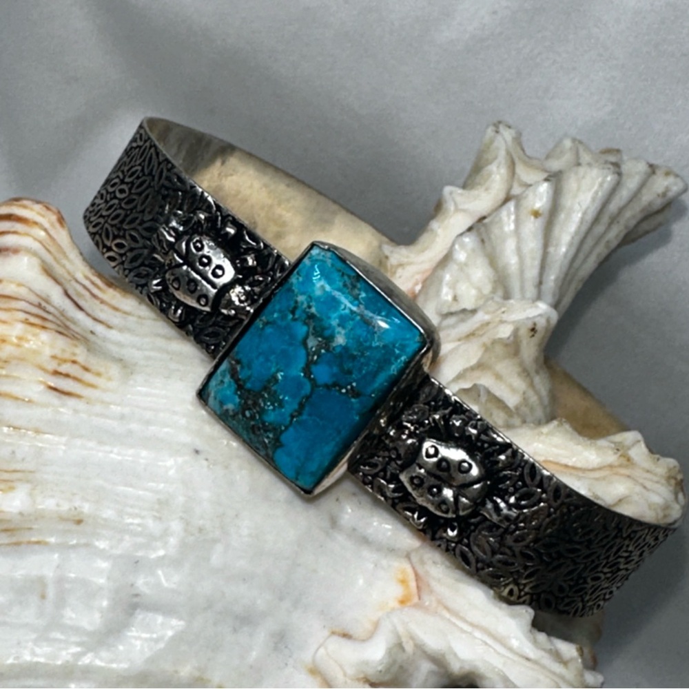 Sale * Turquoise Handmade cuff bracelet